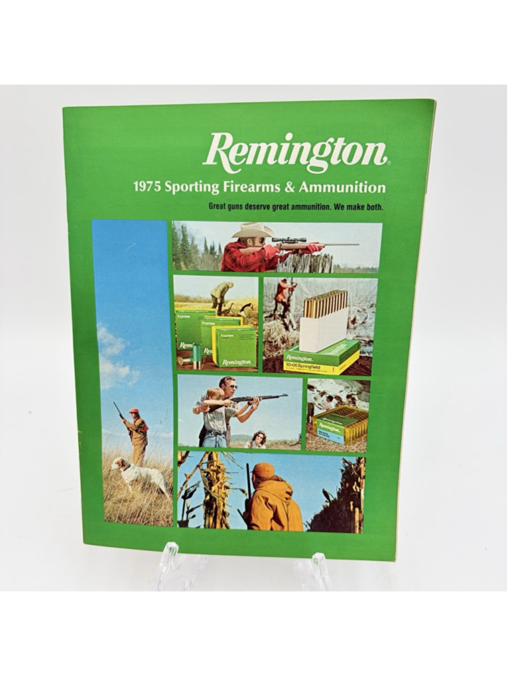 Remington 1975 Sporting Firearms & Ammunition Catalog Original Dealer Brochure